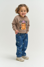 The new little sweater verla taupe grey 38