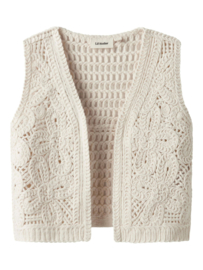 Lil' Atelier gilet gehaakt dagny 325