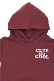 The new little sweater verla burgundy 43