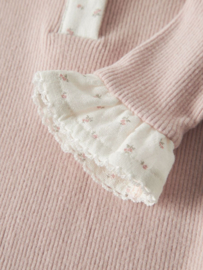 Lil' atelier baby romper trine peach whip 56