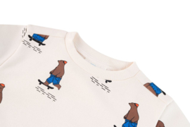 Mini rebels sweater nova print dark ecru 17