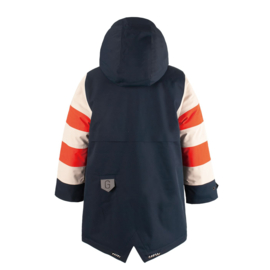 Goasoaky winterjas uni navy streep