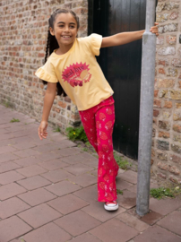 Looxs little flared broek strawberry fields 116