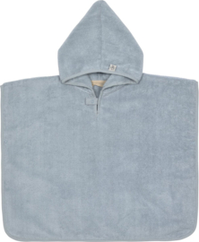 Lassig terry poncho light blue 25