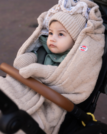 Lodger merino wollen muts beige 04