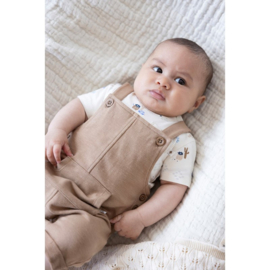 Feetje tuinbroekje siesta camel 10