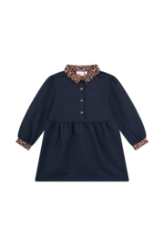 Mini rebels jurk lila dark blue 35