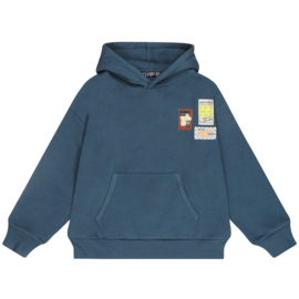 Tumble n dry hoody exeter blue wing teal 124