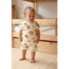 Feetje pyjama cosy crumbs off white