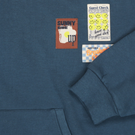 Tumble n dry hoody exeter blue wing teal 124