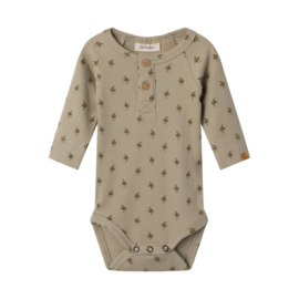 Lil' Atelier baby romper gago moss gray 311