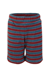 Mini rebels badstoffen gestreept short rob dark red 15