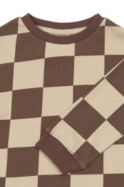 The new little shirt vebbo chestnut check 33