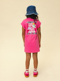 Looxs little sweat dress bubblegum 123
