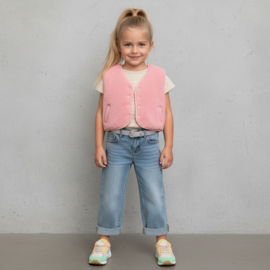 Someone teddy gilet bella light pink 121