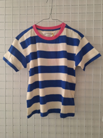 Compania fantastica streep shirt blauw wit 21