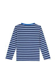 Mini rebels shirt streep kobalt 16