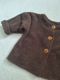 BADSTOF VESTJE - DUSTY BROWN