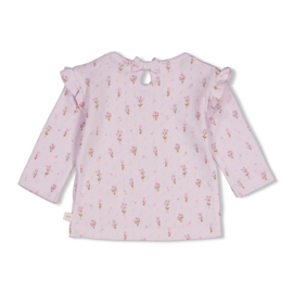 Feetje shirt flower lilac 01