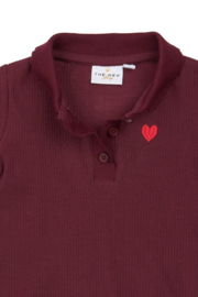 The new little shirt vernina burgundy 45