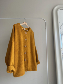 BADSTOF VEST DAMES LANG - OKER