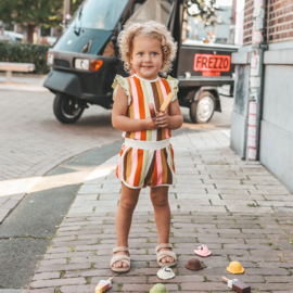 Your wishes short multi stripes 37