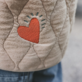 Your wishes vest embroidered 232