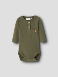 Lil' atelier baby romper luno winter moss 120