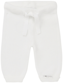 Noppies knit pants grover white 02