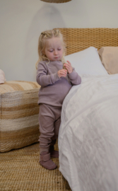 Lodger leren schoenen walker mauve 16