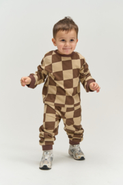 The new little broekje vebbo chestnut check 34