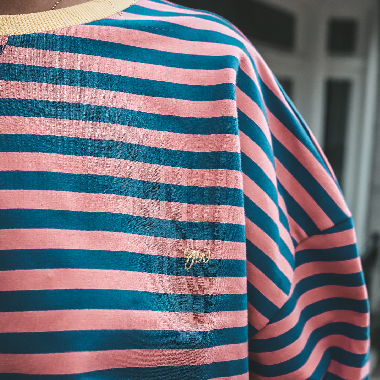 Your wishes mommy & me stripe sweater navy 47