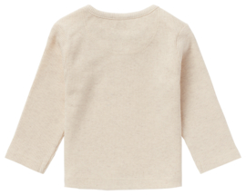 Noppies long sleeve rib oatmeal 15