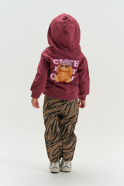 The new little sweater verla burgundy 43