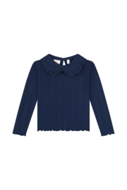 Mini rebels shirt lila navy 20
