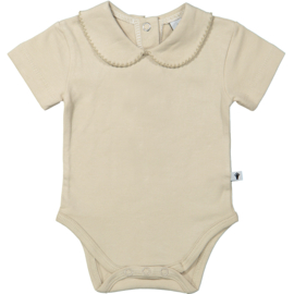 Klein romper girls oxford tan beige 223