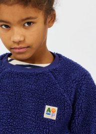 Arsene & les pipelettes teddy sweater marine 102