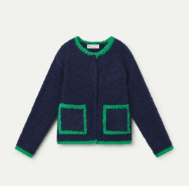 Compania fantastica vest navy green 19