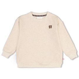Jubel sweater off white melange 100