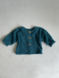 BADSTOF VESTJE - PETROL