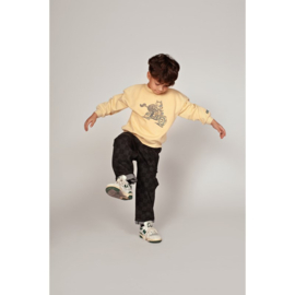 Sturdy jeans check grey denim 107