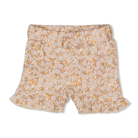 Feetje flower field short cream 34