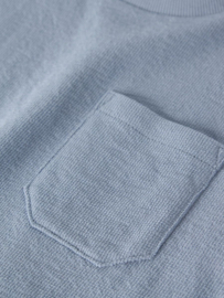 Lil' atelier shirt dias dusty blue 74