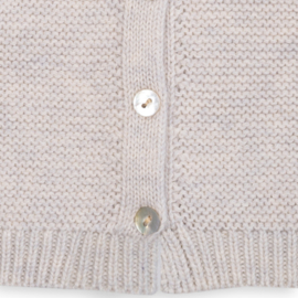 Lodger wollen gebreid vest birch 20