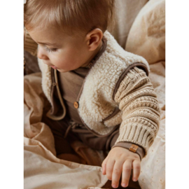 Lil' Atelier teddy gilet jono birch 78