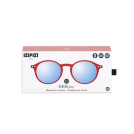 Izipizi screen protect glasses #D red