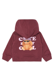 The new little sweater verla burgundy 43