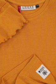 Looxs little shirt warm yellow 16