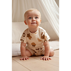 Feetje pyjama cosy crumbs off white