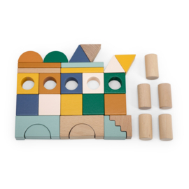 Trixie wooden block city 37